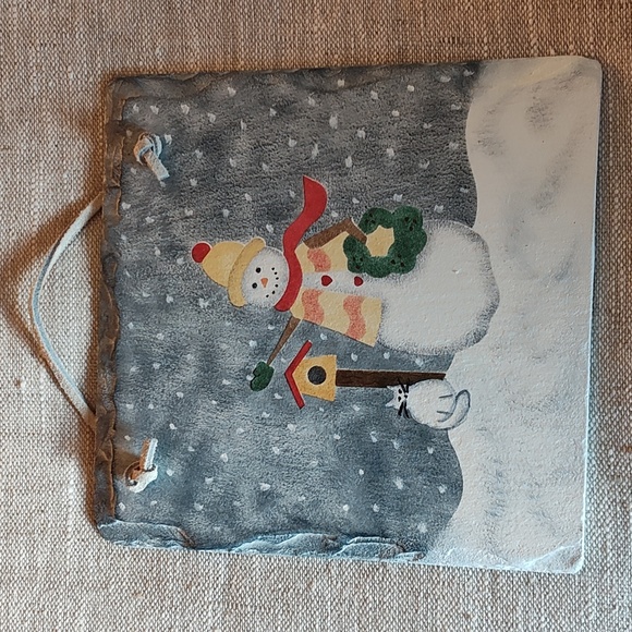 2-SET: CHRISTMAS SNOWMAN HANGING DECOR - Picture 6 of 15